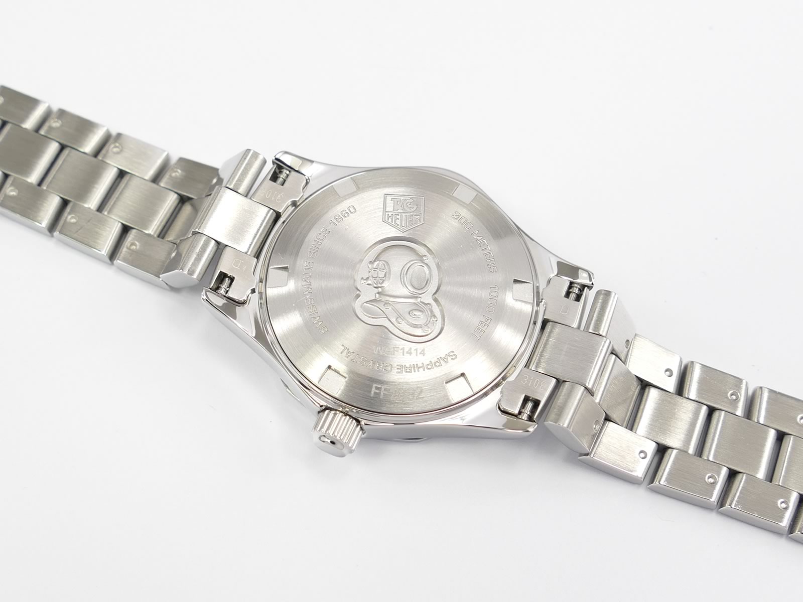 TAG Heuer Aquaracer WAF1414.BA0812 screw down case back