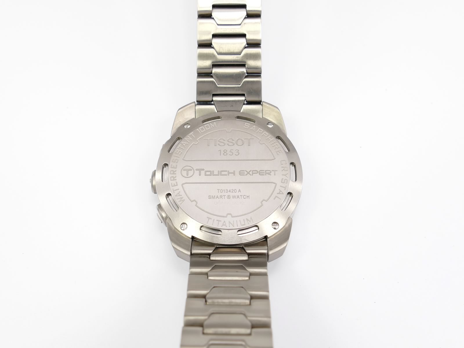 Tissot T-Touch II Expert Titanium case back T013420A