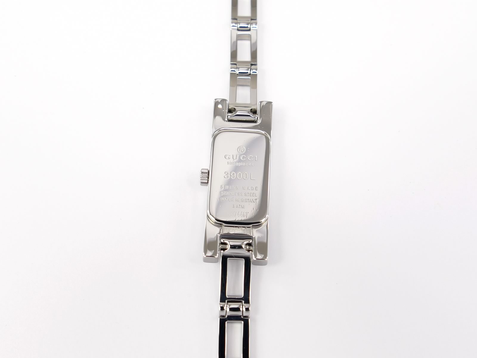 Gucci 3900L Stainless Steel case back