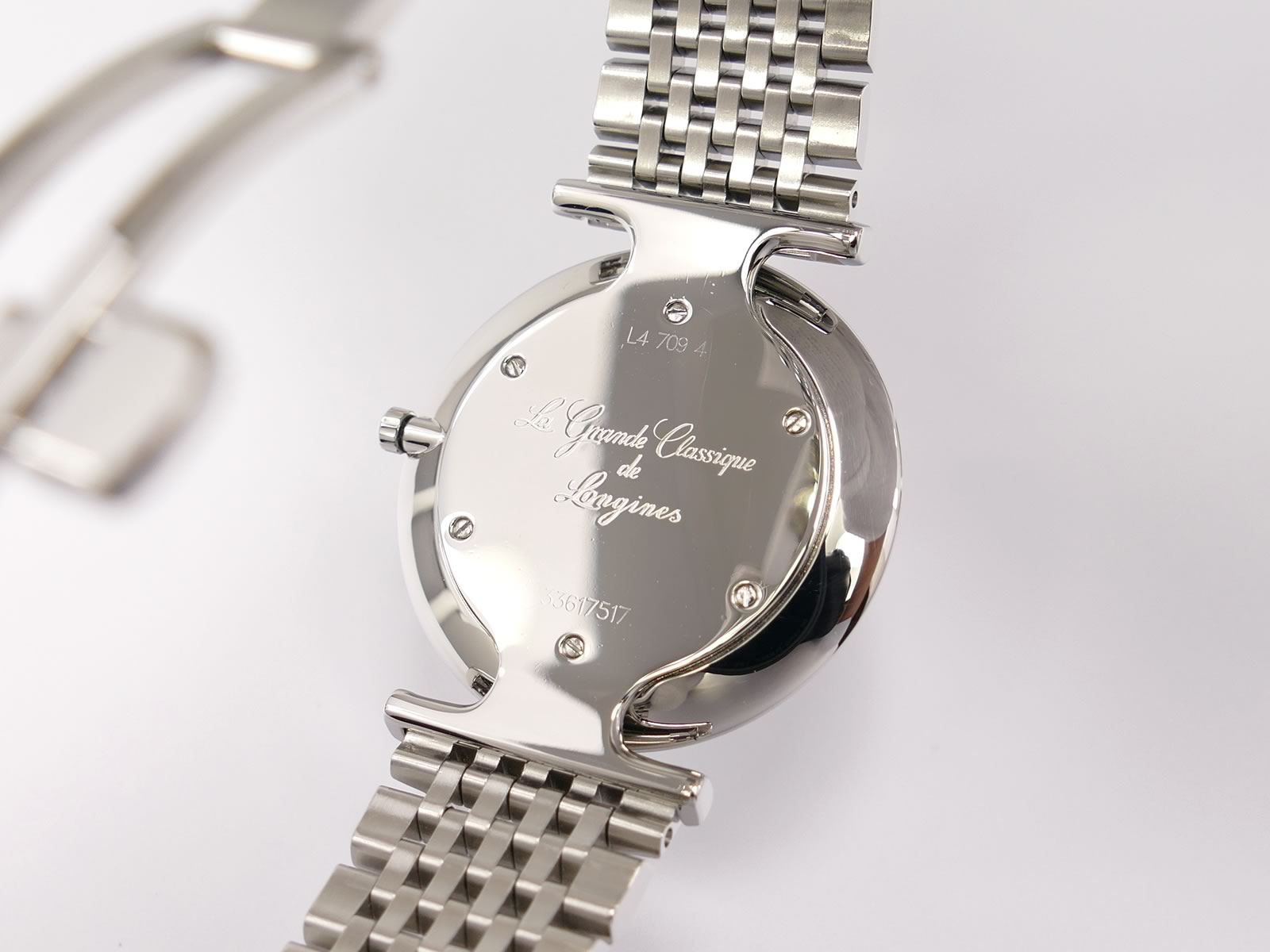 Longines La Grande Classique L4.709.4.11.6 Stainless Steel case back