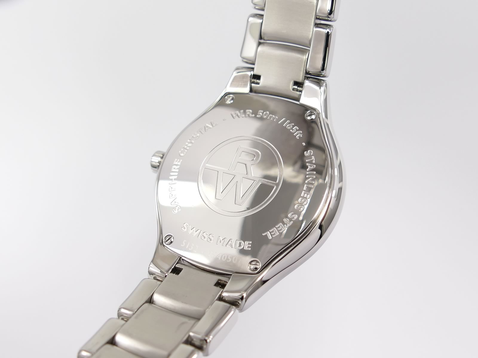 Raymond Weil Noemia 5132 stainless steel case back