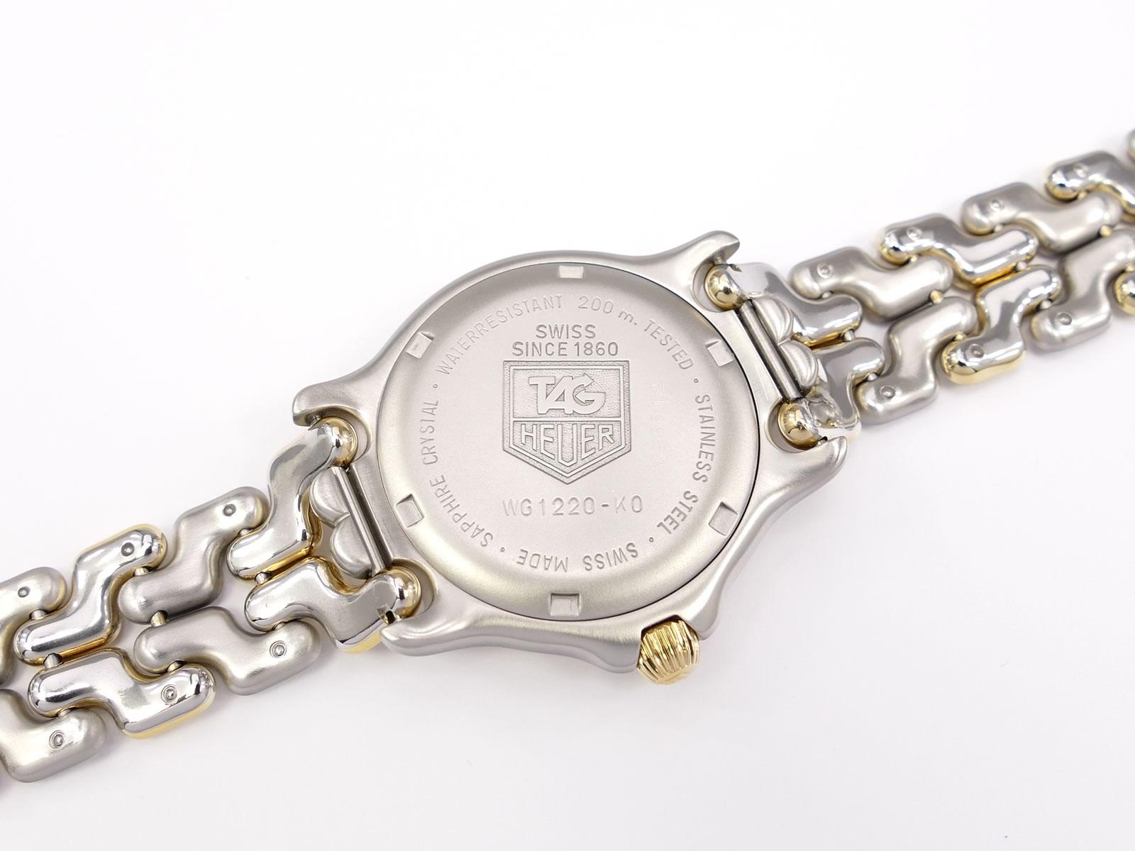 TAG Heuer SEL WG1220-K0 screw down case back