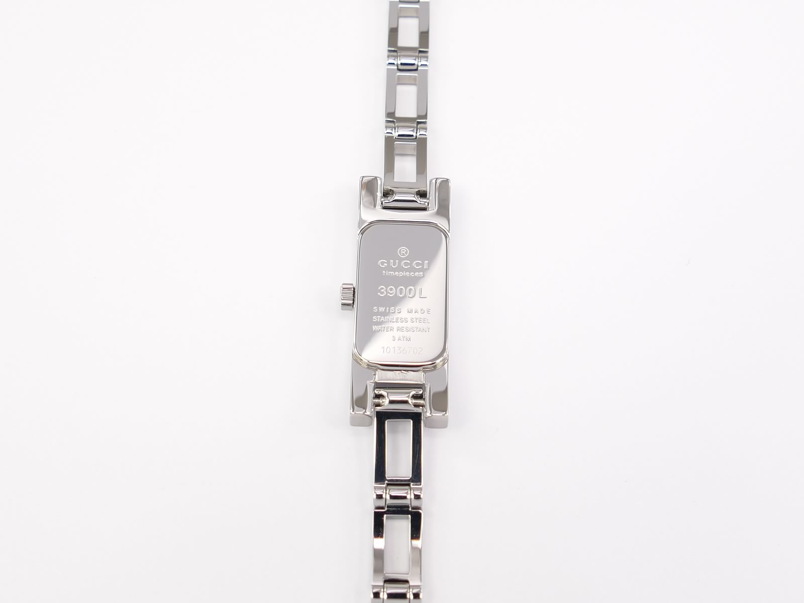 Gucci 3900L stainless steel case back