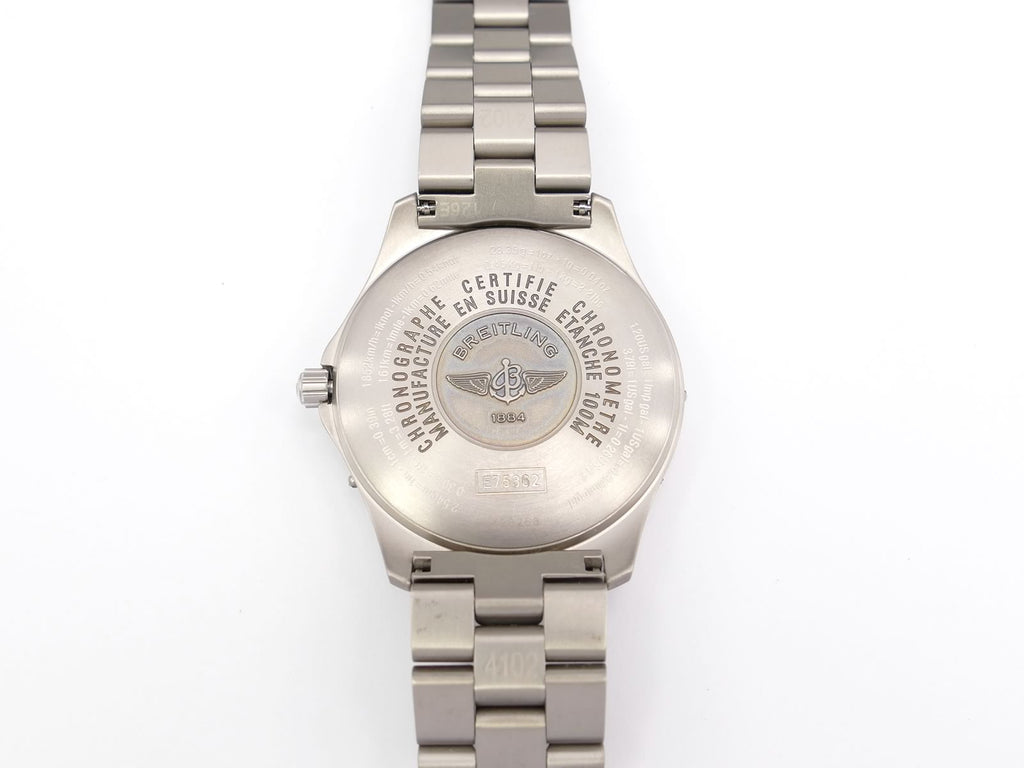 Breitling Aerospace Chronometre E75362 Titanium case back