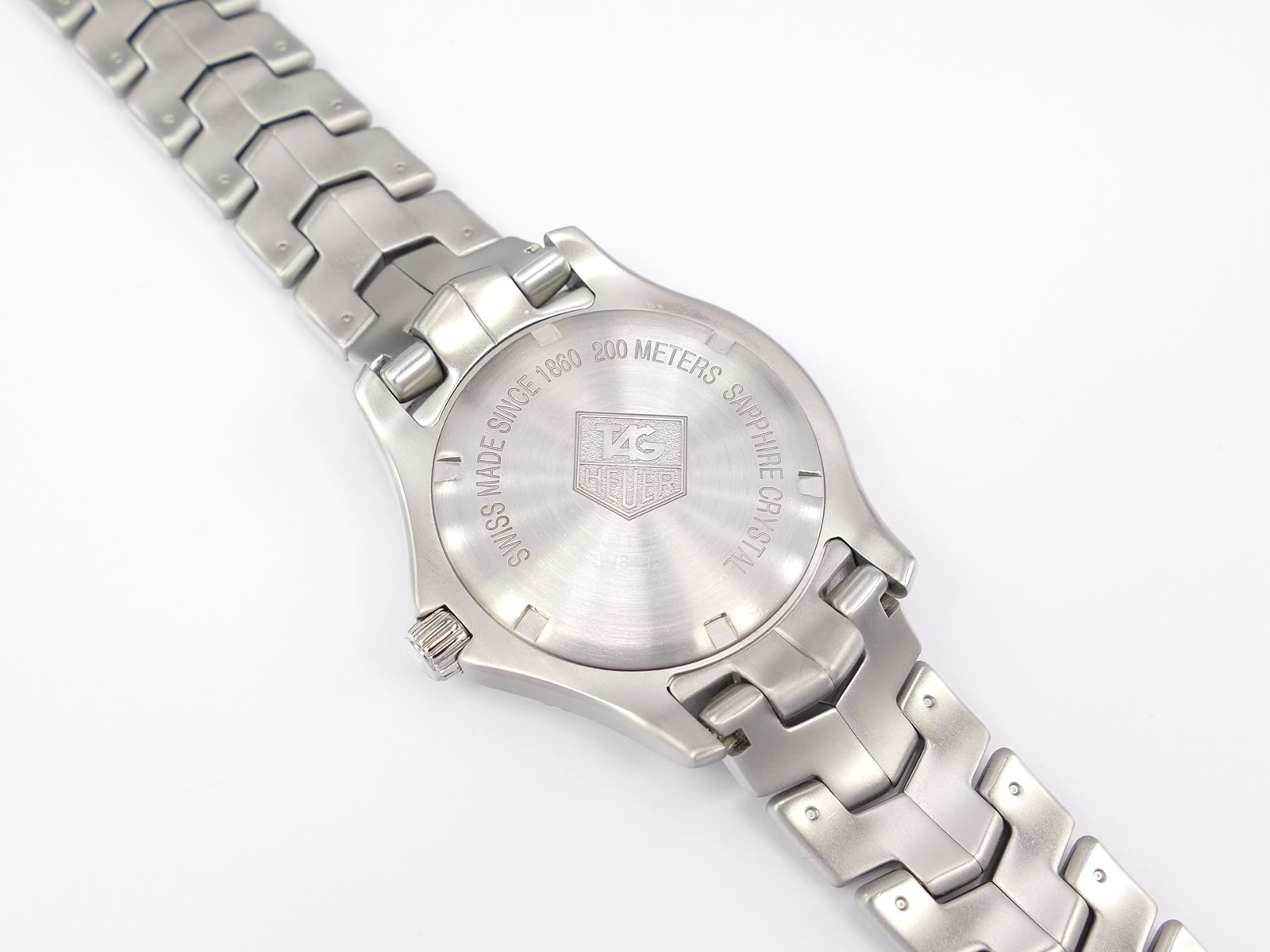 TAG Heuer Link WJ1111.BA0570 screw down case back