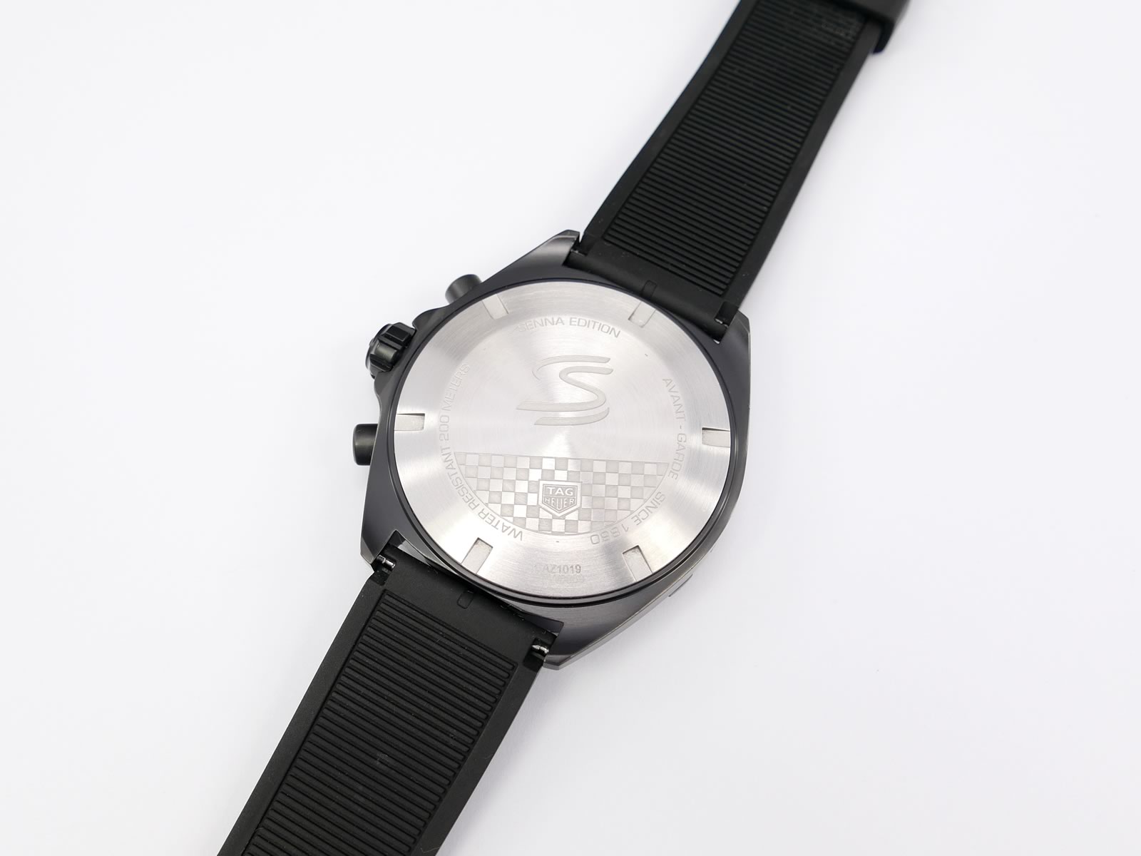 TAG Heuer Formula 1 Senna Edition CAZ1019 screw down case back