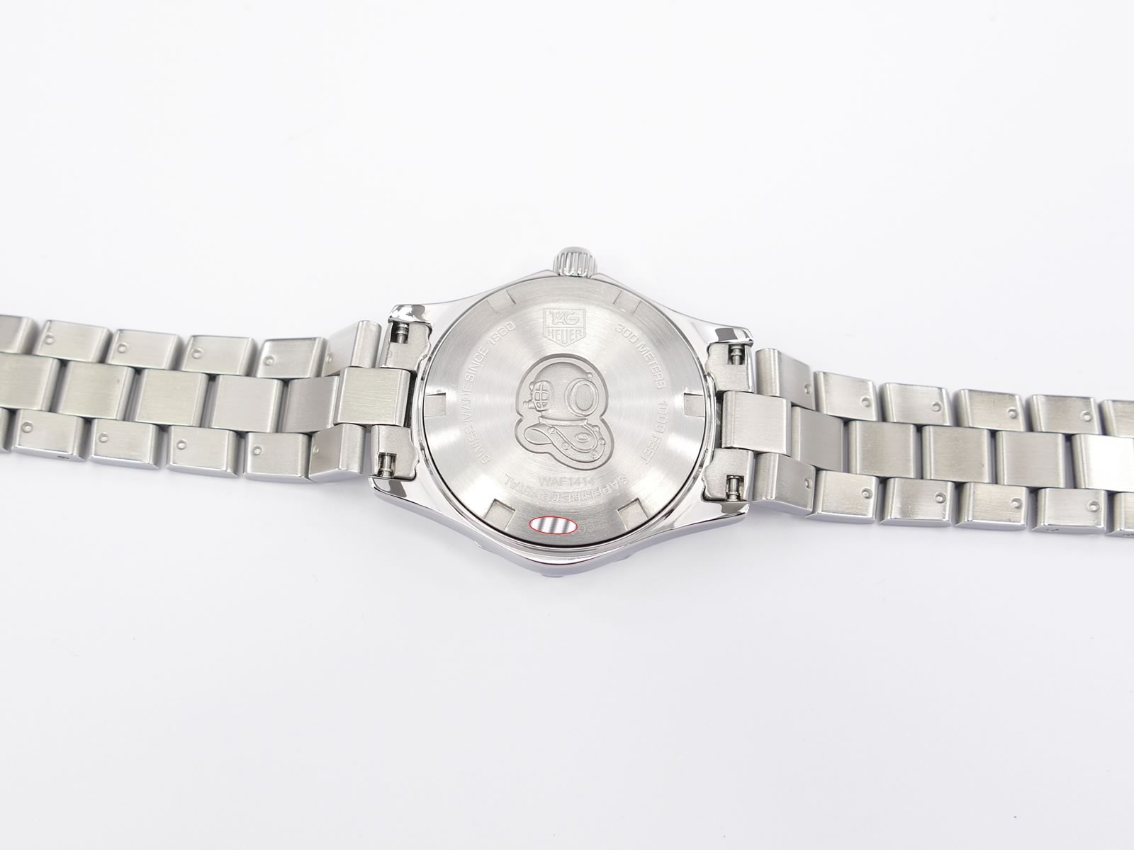 TAG Heuer Aquaracer WAF1414.BA0812 screw down case back
