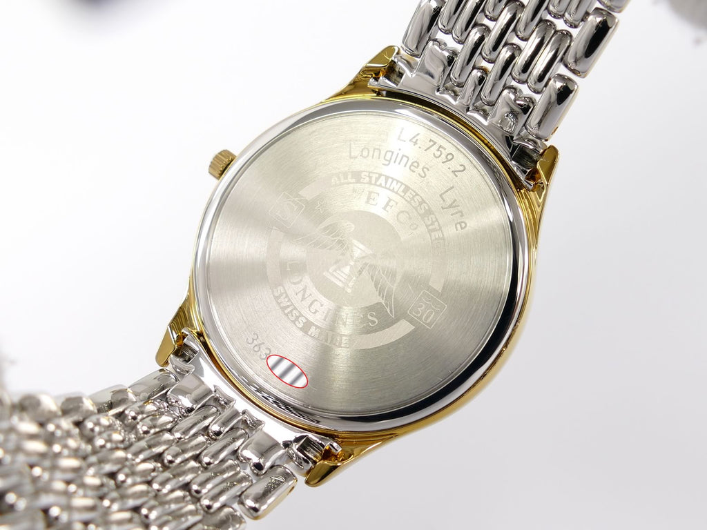 Longines Lyre L4.759.2.11.7 Stainless Steel case back