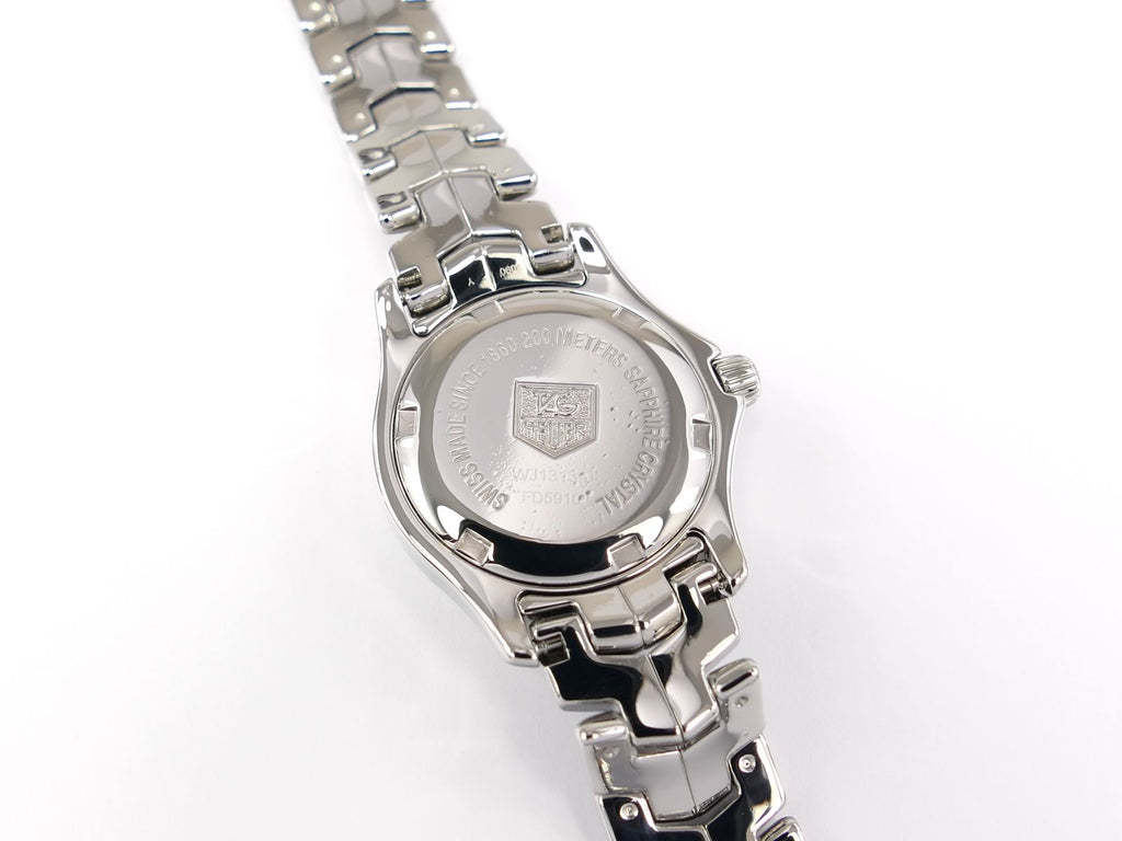 TAG Heuer Link WJ1313.BA0572 stainless steel screw down case back