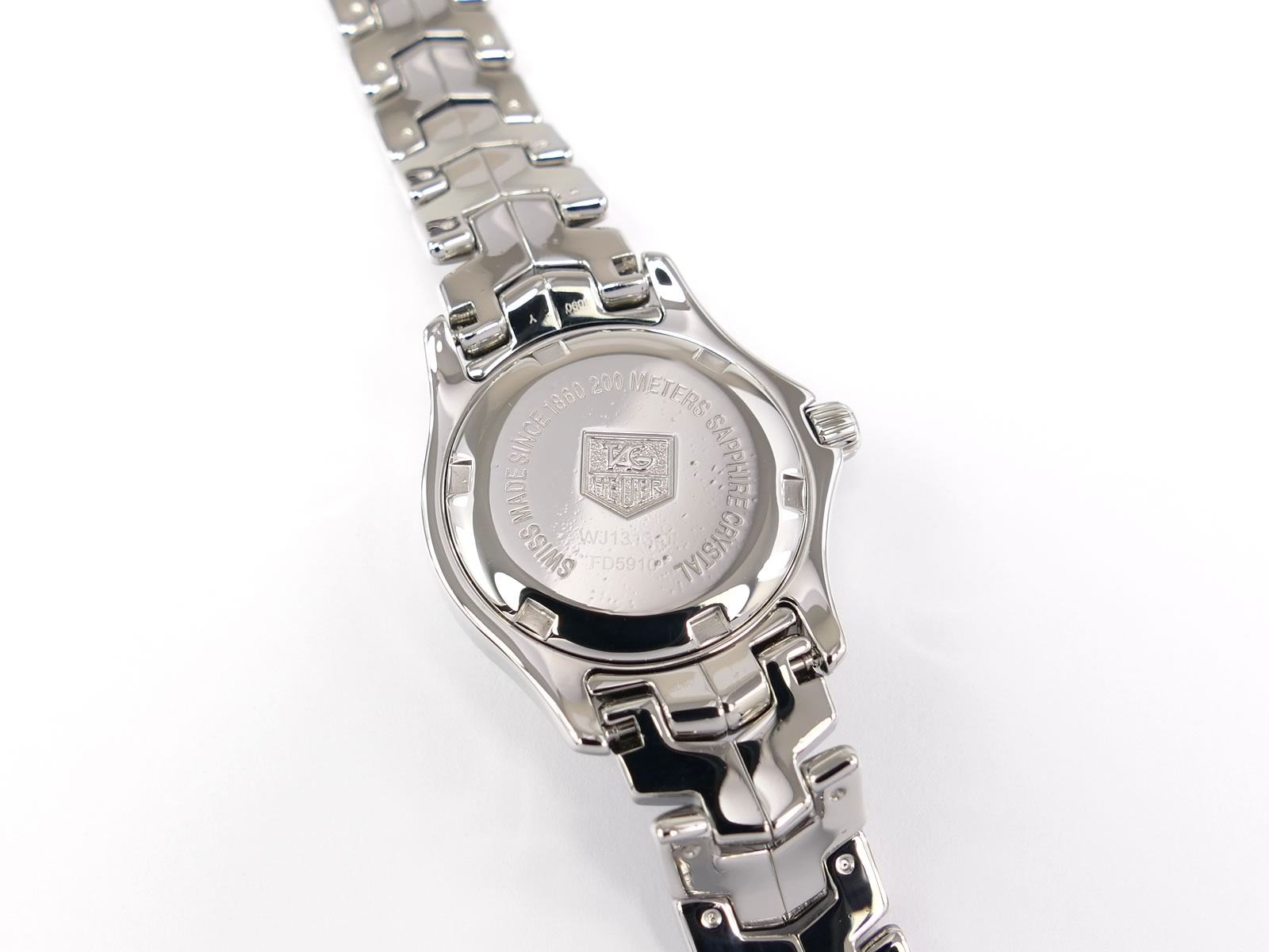 TAG Heuer Link WJ1313.BA0572 stainless steel screw down case back