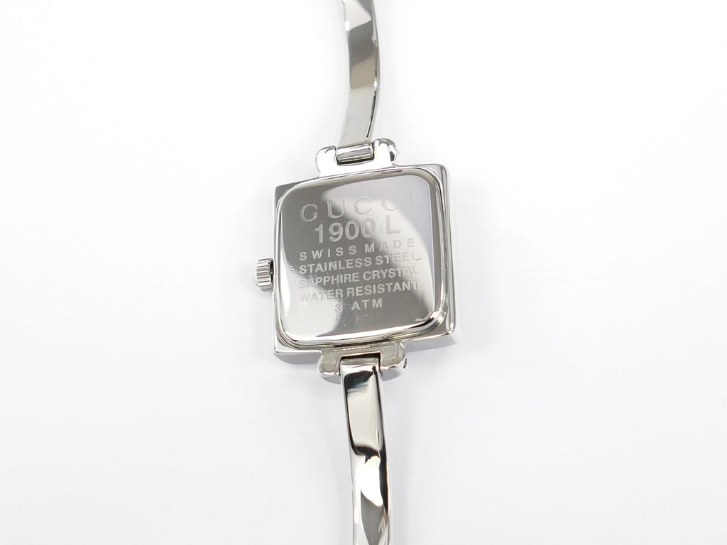 Gucci 1900L Stainless Steel case back