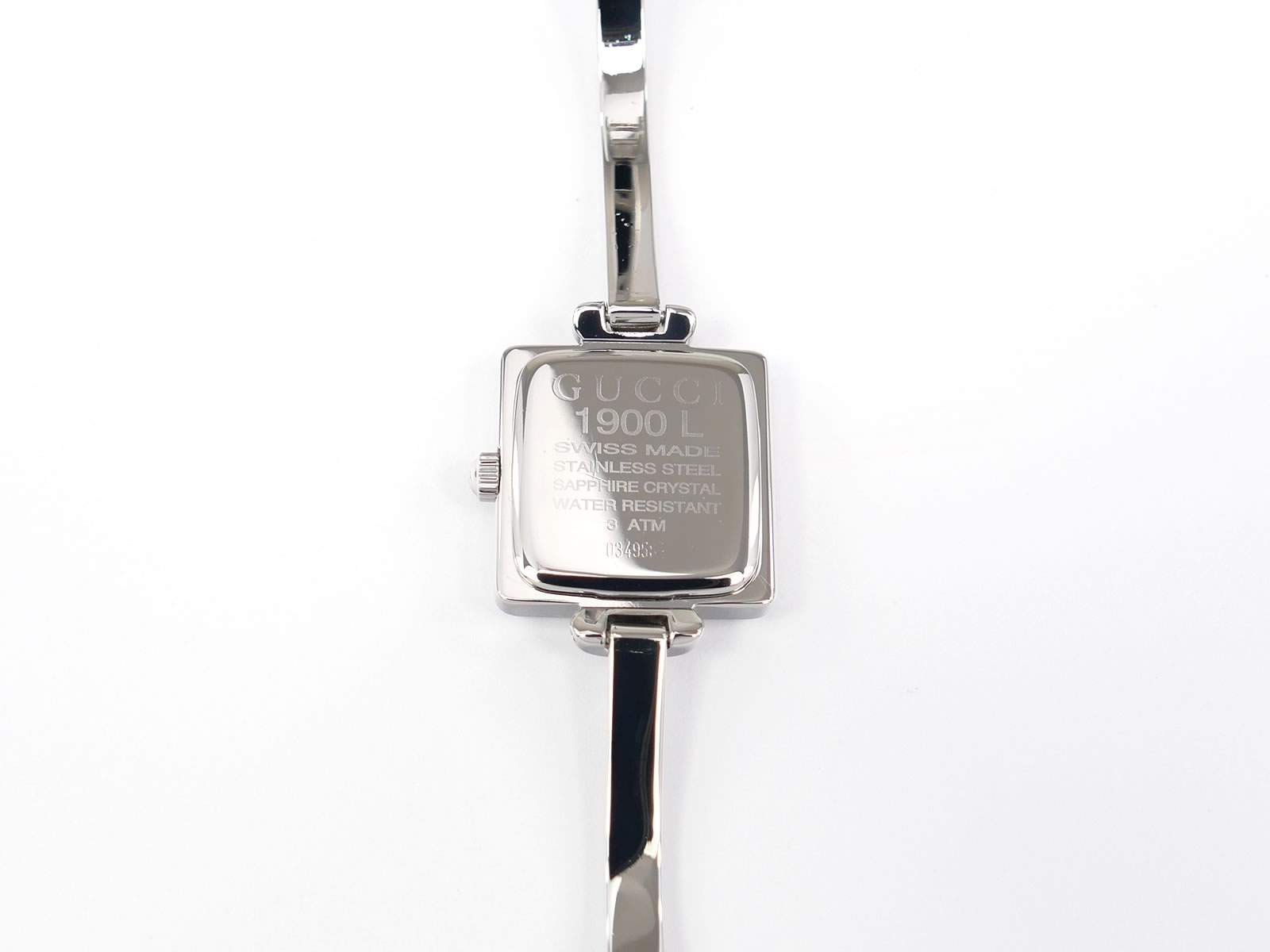 Gucci 1900L Stainless Steel case back