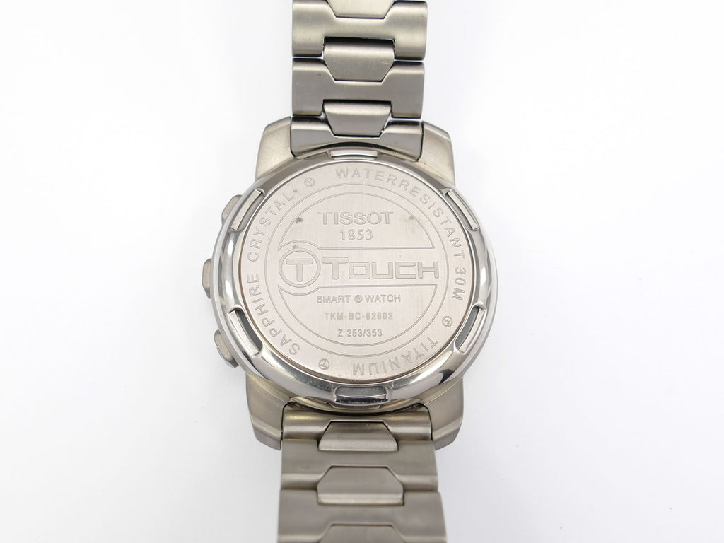 Tissot T-Touch Titanium case back Z 253/353