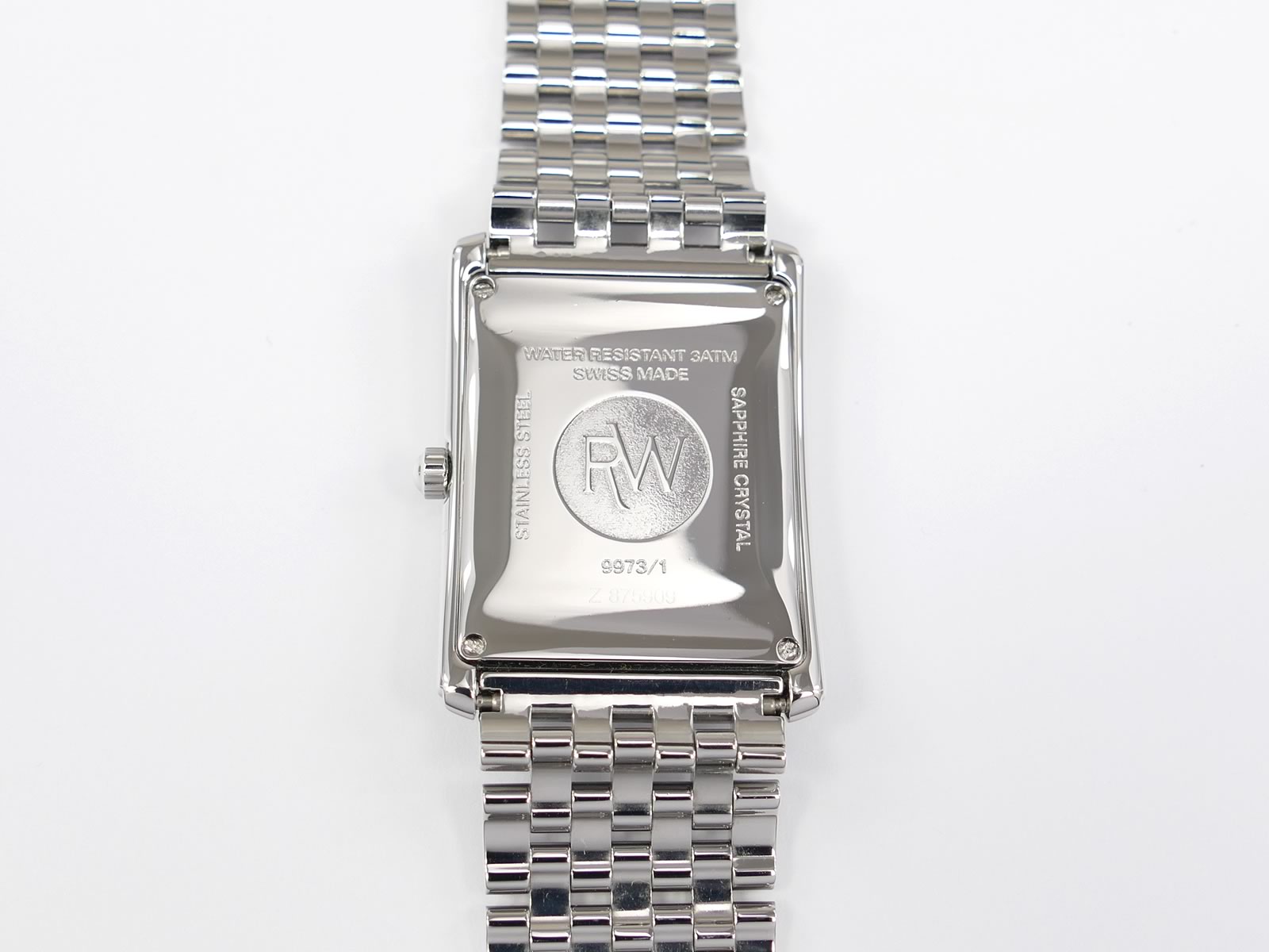 Raymond Weil Don Giovanni 9973/1 stainless steel case back