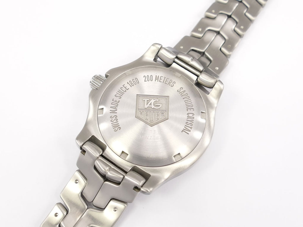 TAG Heuer Link WT1112.BA0550 screw down case back