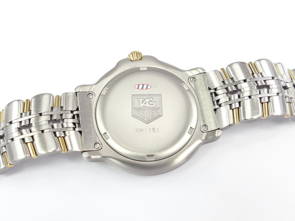 TAG Heuer 6000 WH1151 Stainless Steel screw down case back