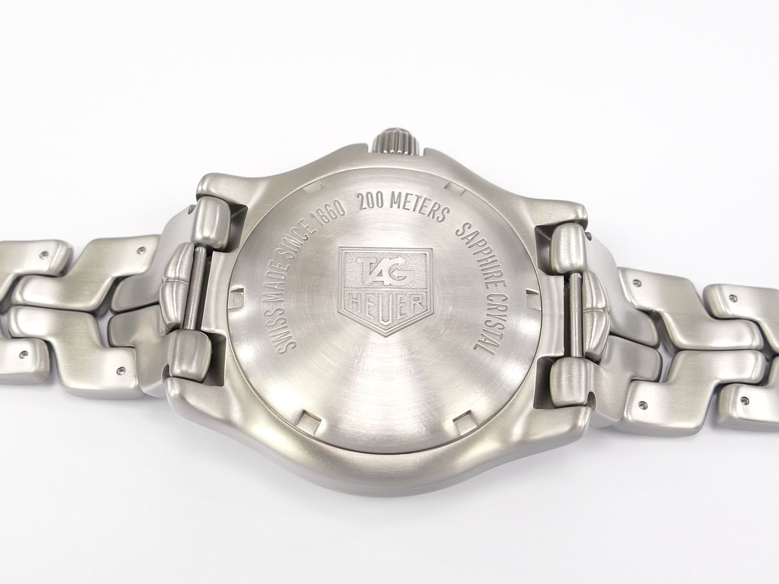 TAG Heuer Link WT1112.BA0550 screw down case back