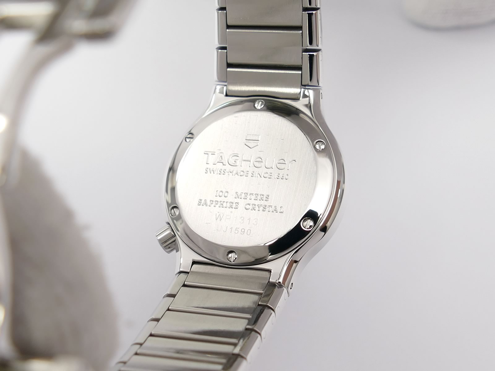 TAG Heuer Alter Ego WP1313 stainless steel case back