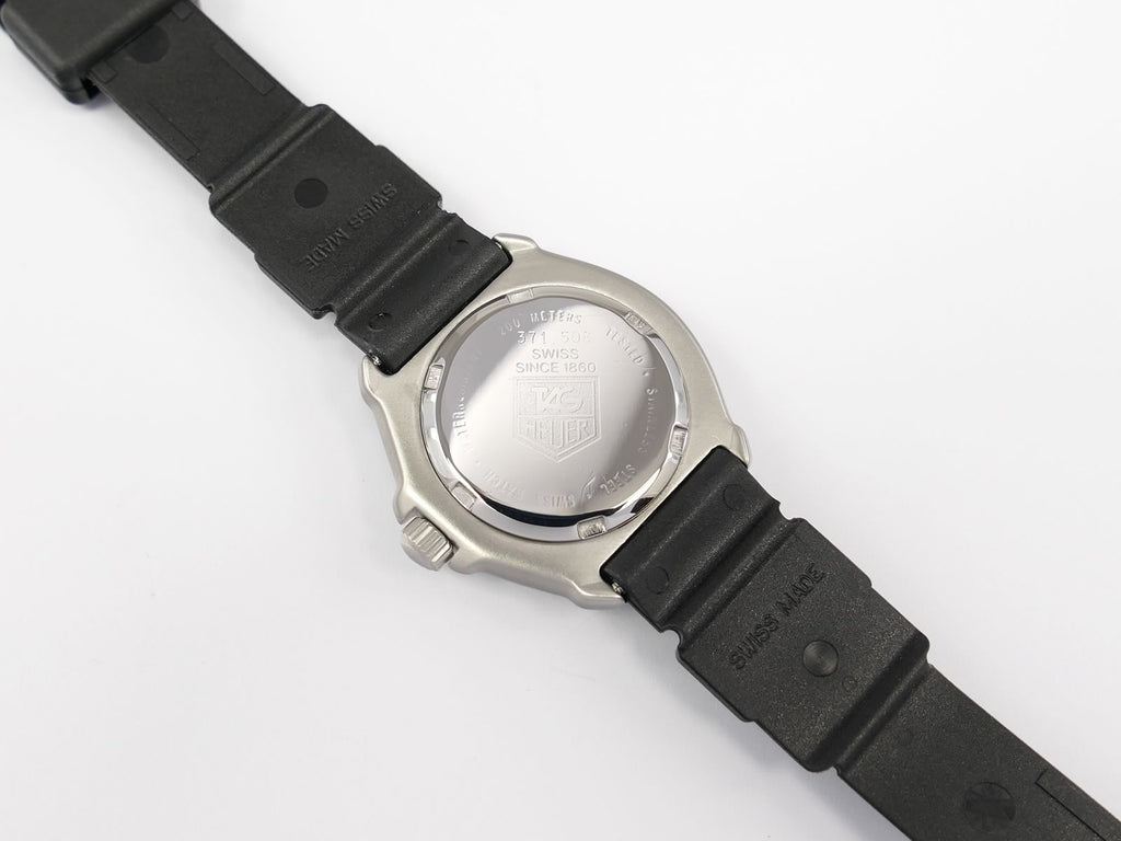 TAG Heuer Formula 1 371.508 stainless steel screw down case back