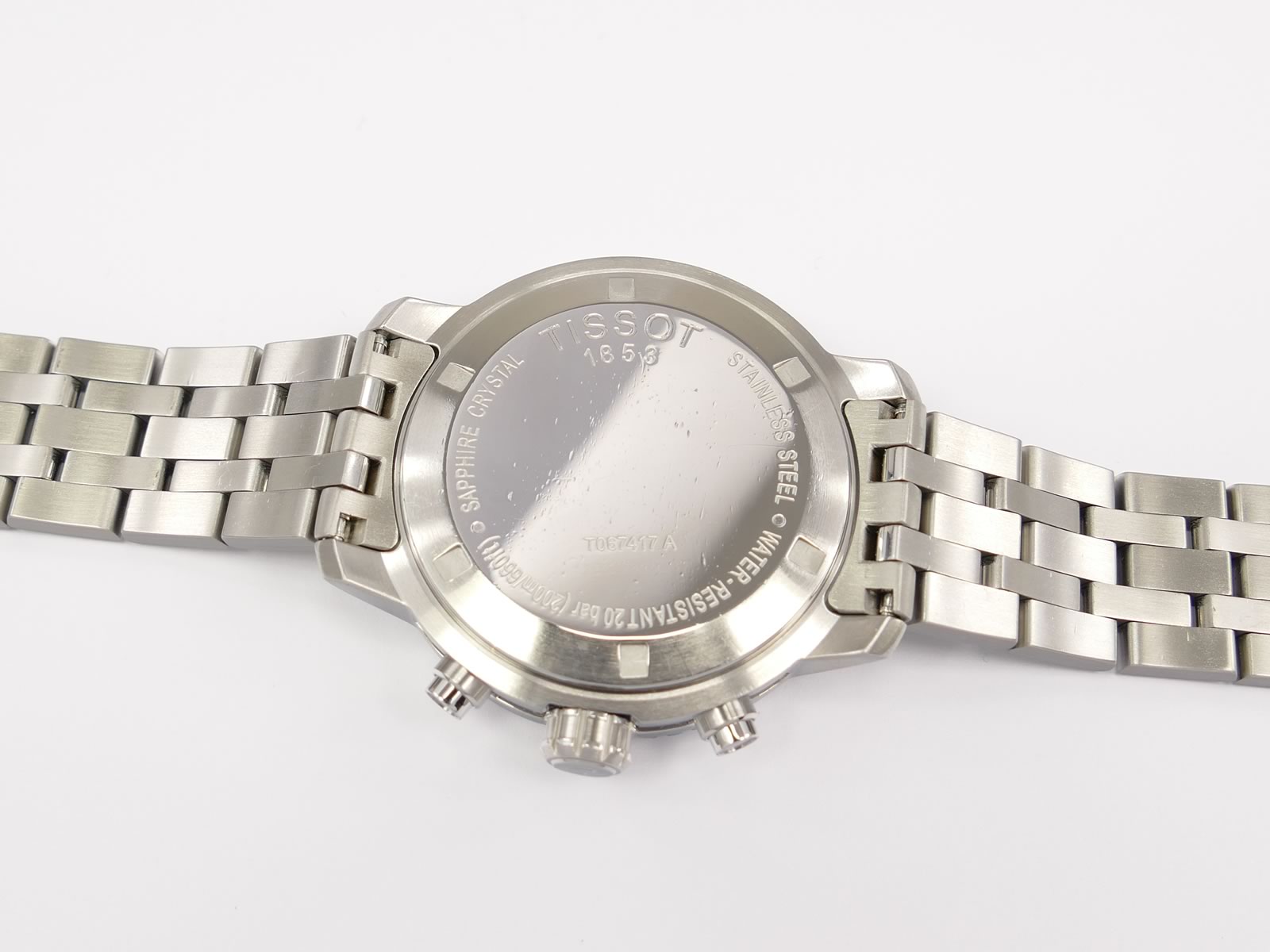 Tissot T-Sport PRS200 stainless steel case back