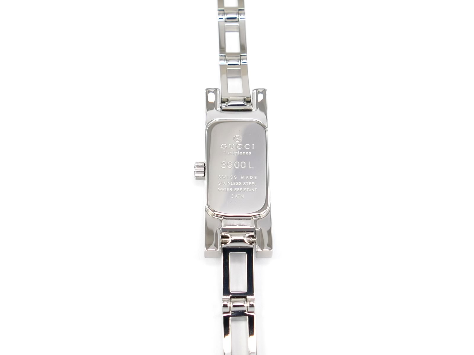 Gucci 3900L Stainless Steel case back