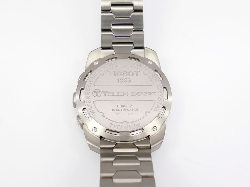 Tissot T-Touch Expert case back Titanium T013.420.44.201.00