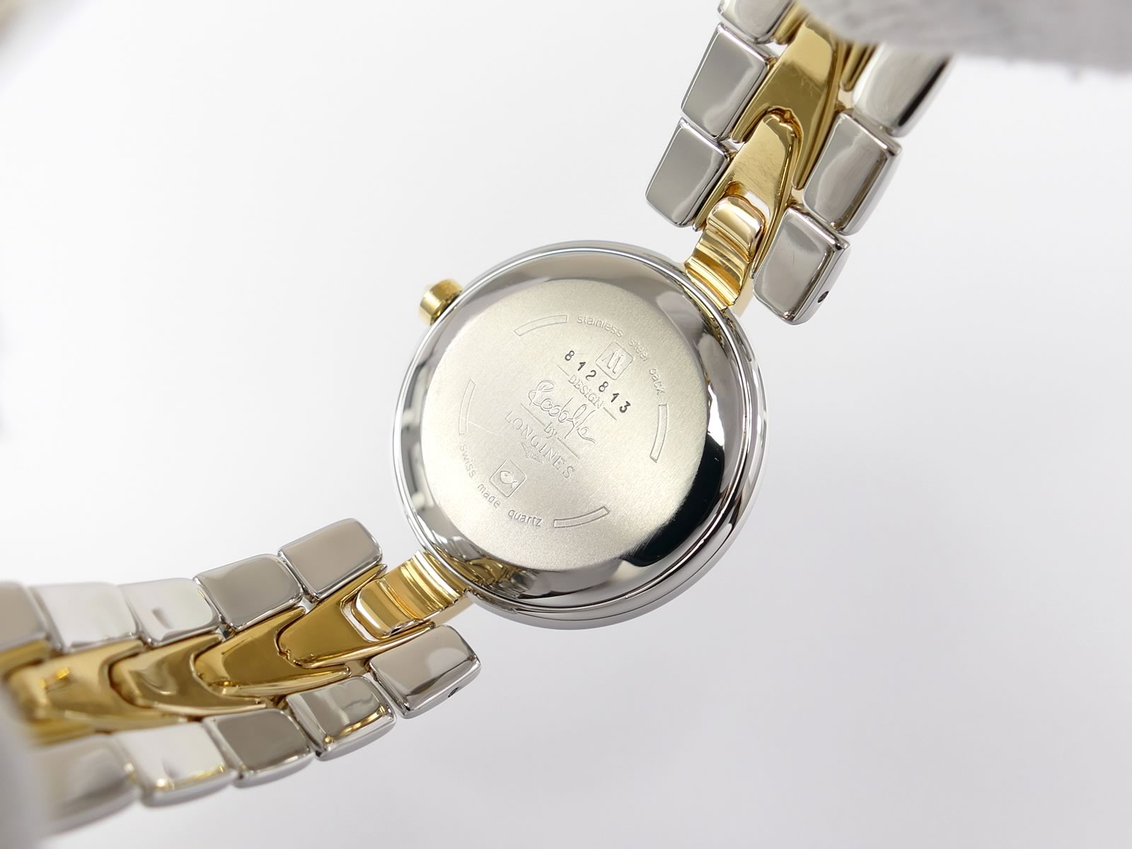 Longines Rodolphe Stainless Steel case back