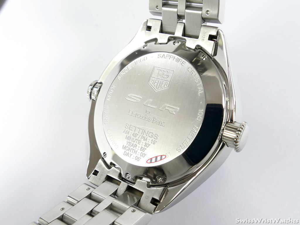 TAG Heuer Mercedes Benz SLR CAG7010.BA0254 case back