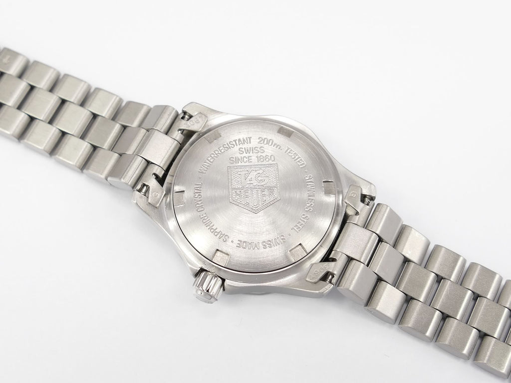 TAG Heuer 2000 Sport WM1311 screw down case back