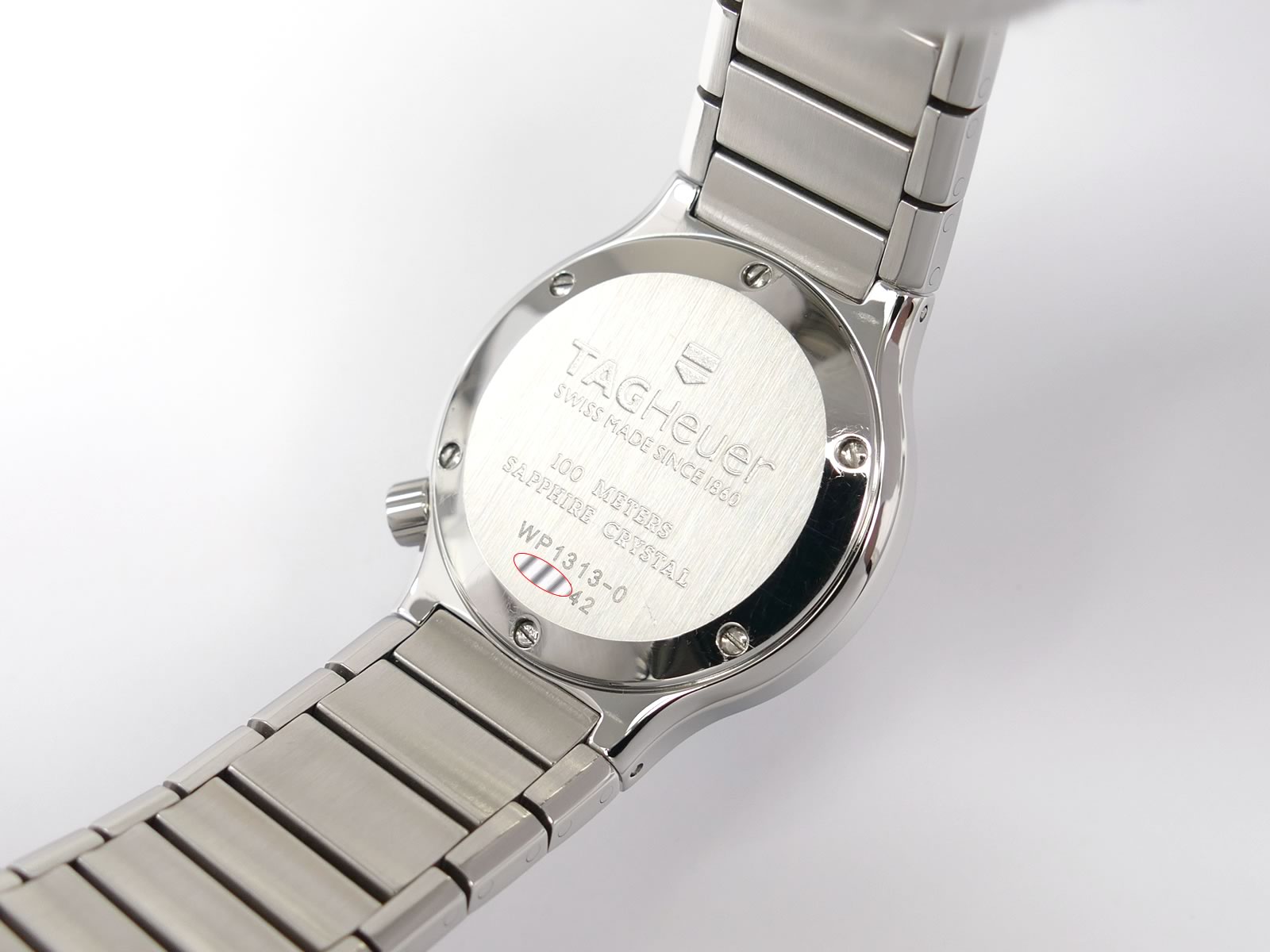 TAG Heuer Alter Ego WP1313-0 stainless steel case back