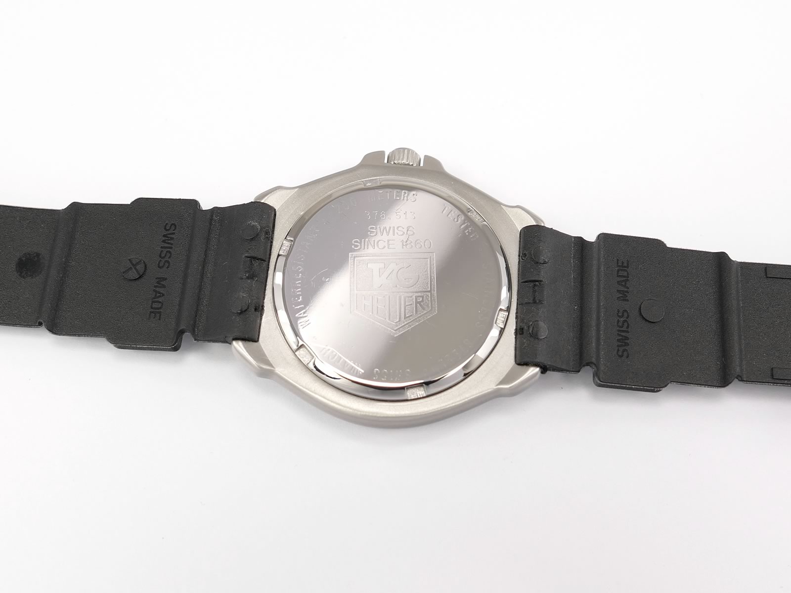 TAG Heuer Formula 1 376.513 stainless steel case back