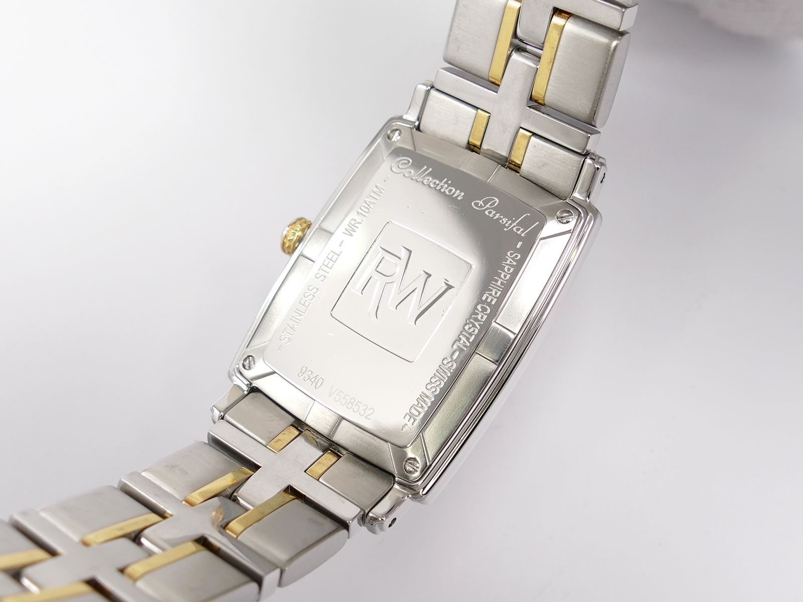 Raymond Weil Parsifal 9340 stainless steel case back