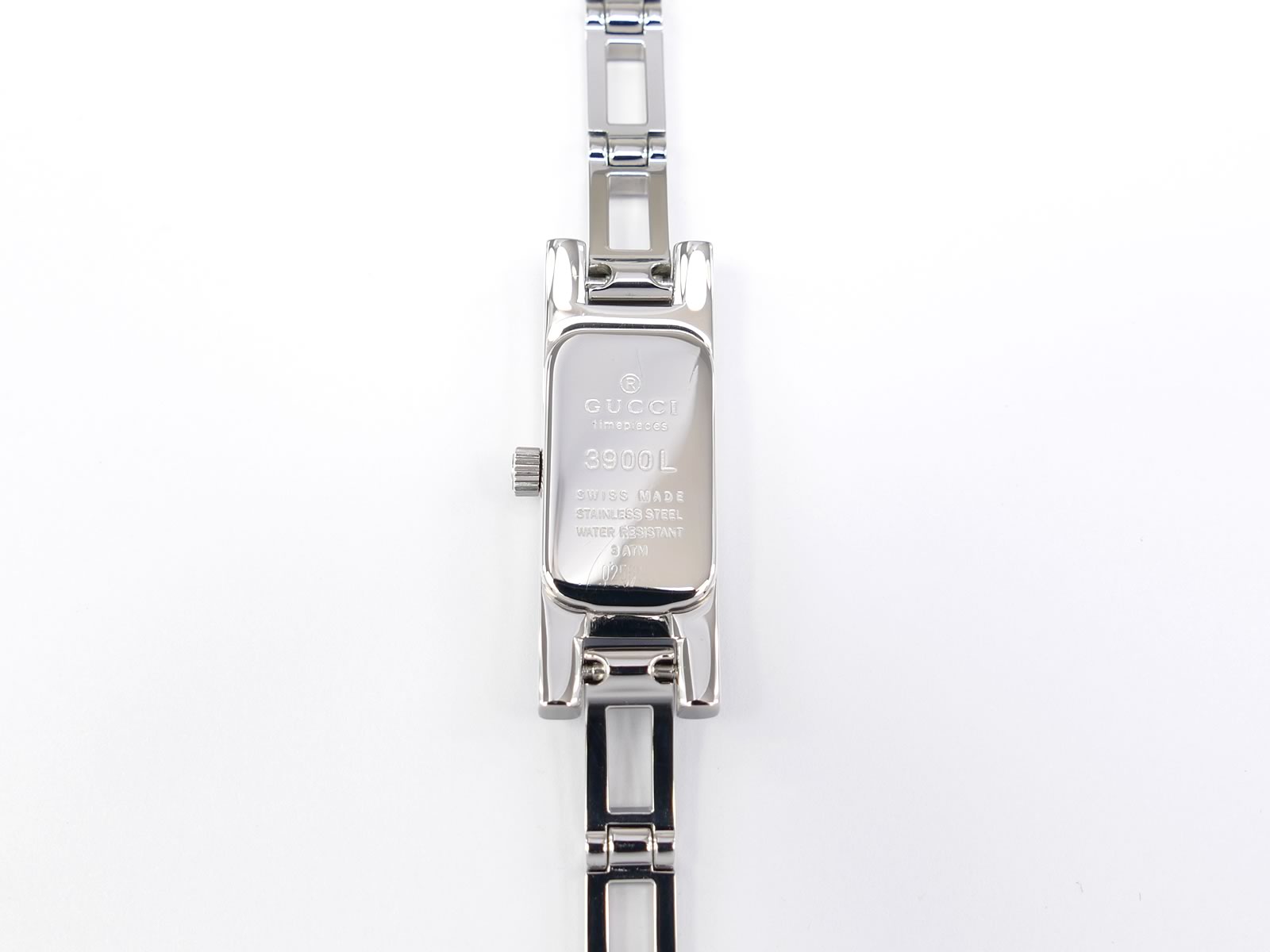 Gucci 3900L Stainless Steel case back