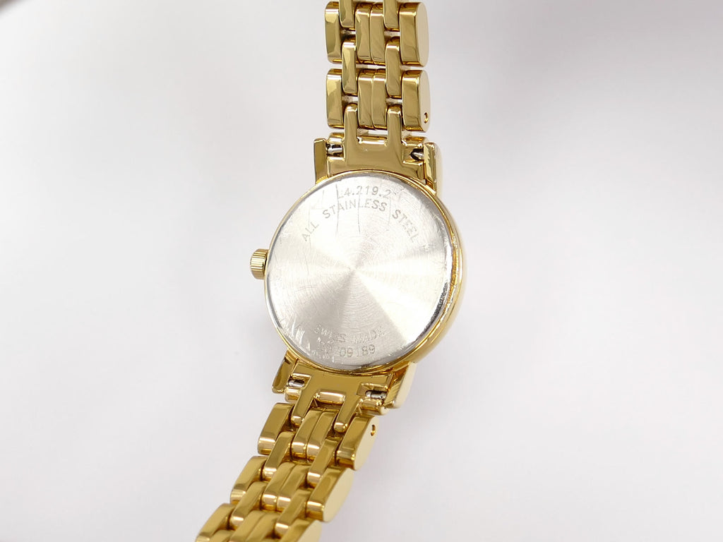 Longines Présence L4.219.2 stainless steel case back