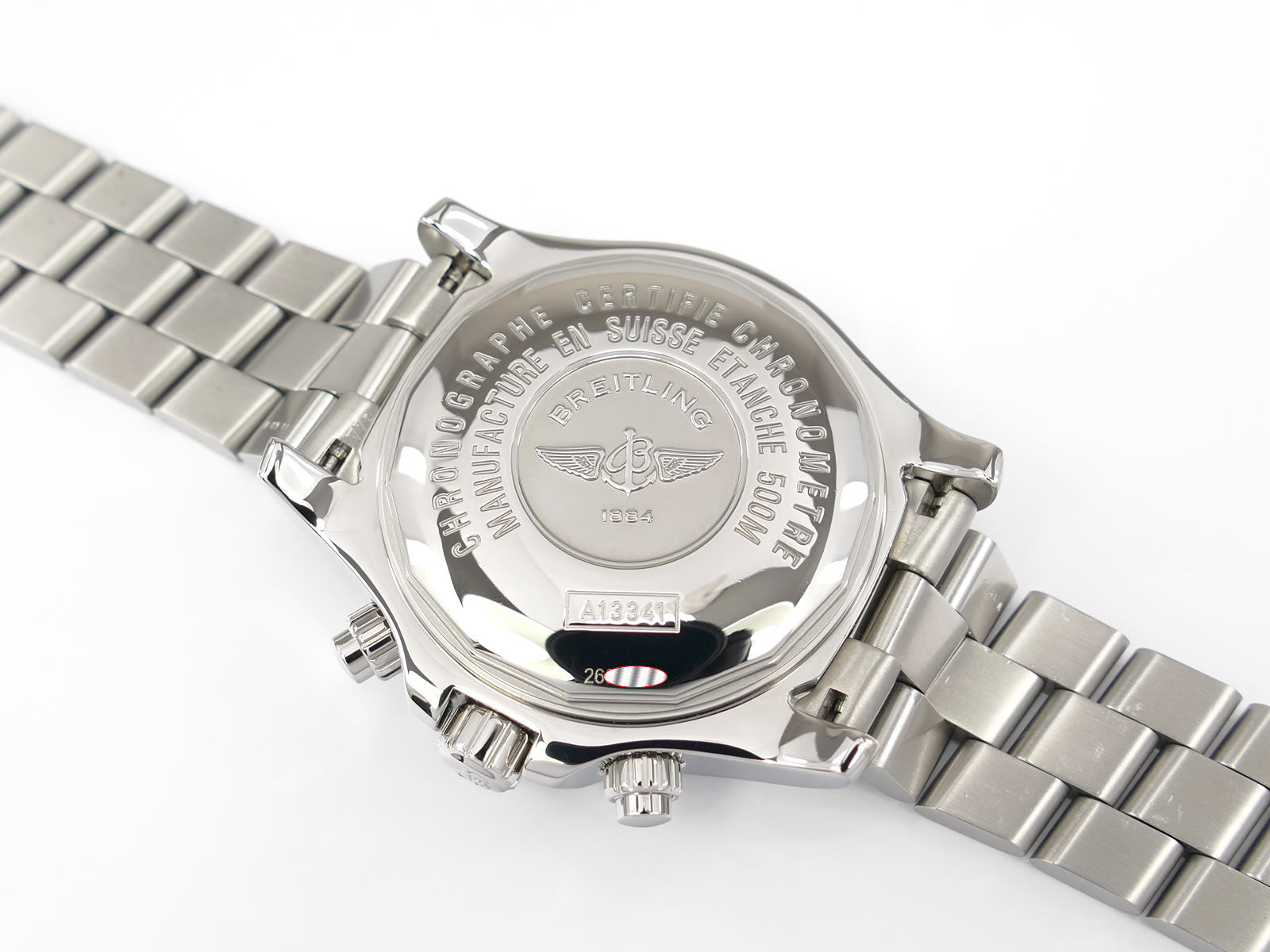 Breitling Superocean A13341 screw down case back
