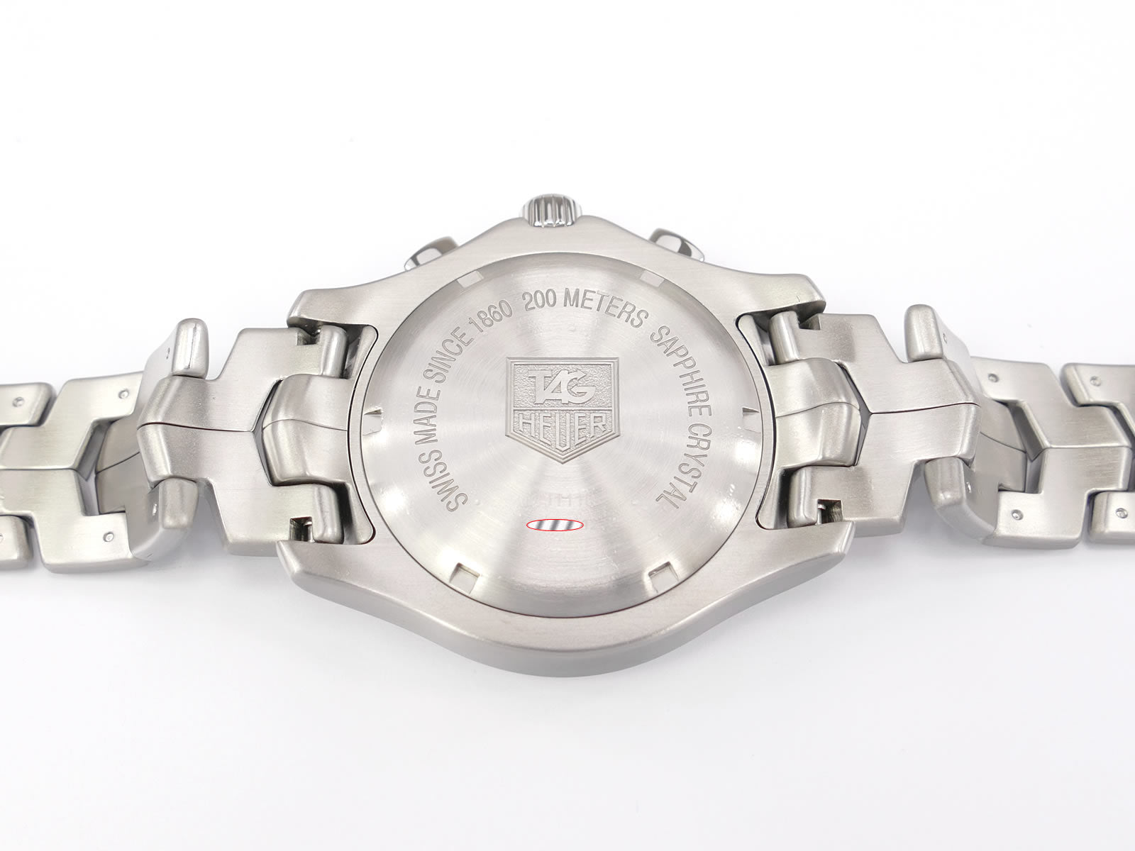 TAG Heuer Link CJ1110.BA0576 screw down case back