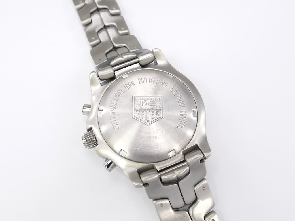 TAG Heuer Link CT1110.BA0550 stainless steel screw down case back