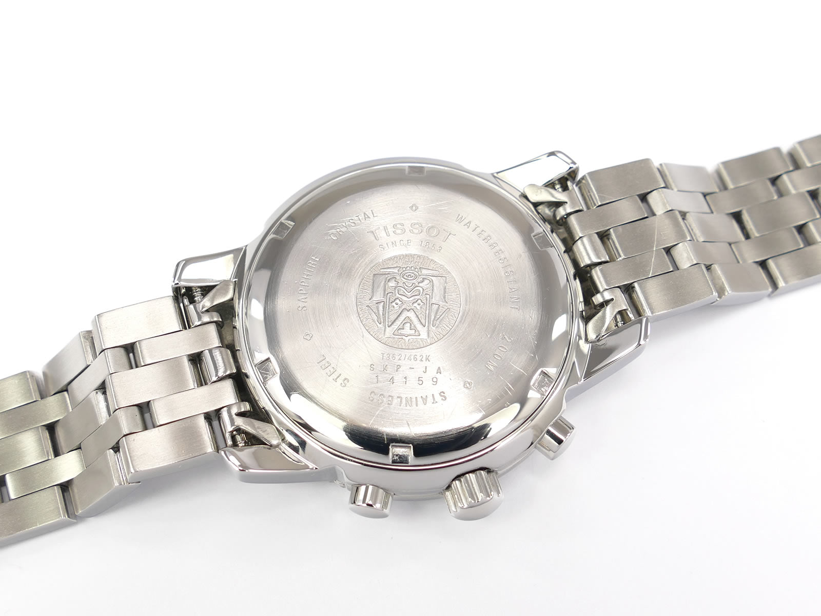 Tissot T-Sport PRS200 stainless steel screw down case back
