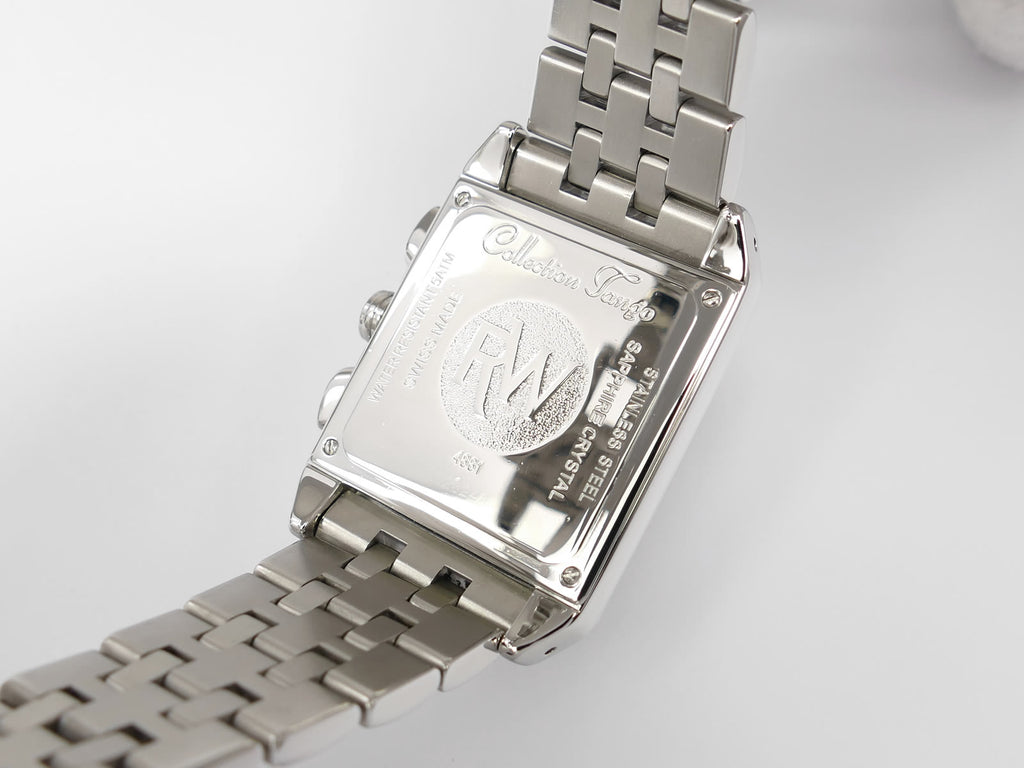 Raymond Weil Tango Chronograph 4881 stainless steel case back