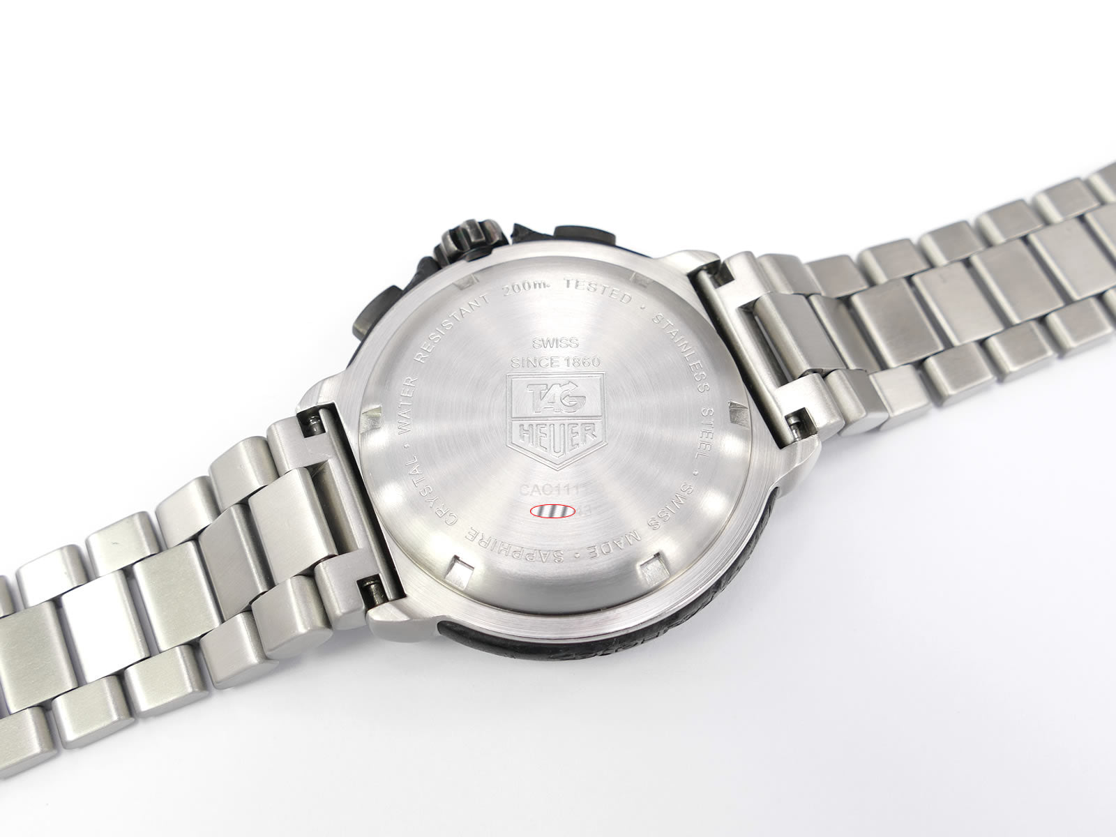 TAG Heuer Formula 1 CAC1111-0 screw down case back