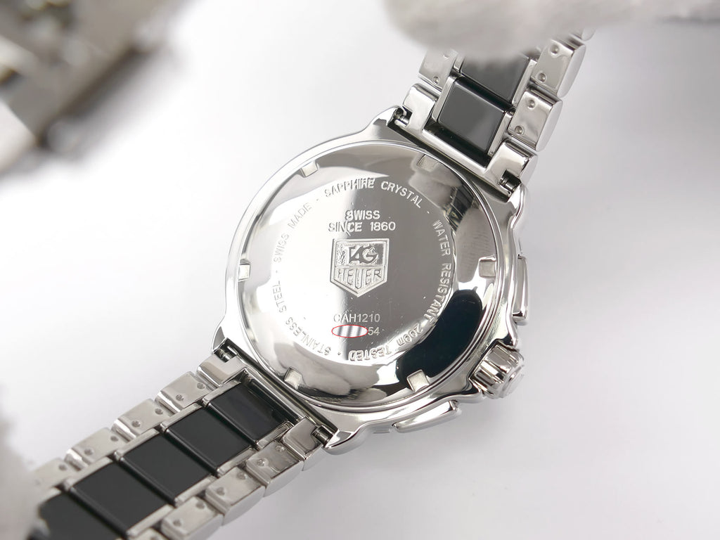 TAG Heuer Formula 1 Chronograph CAH1210.BA0862 screw down case back