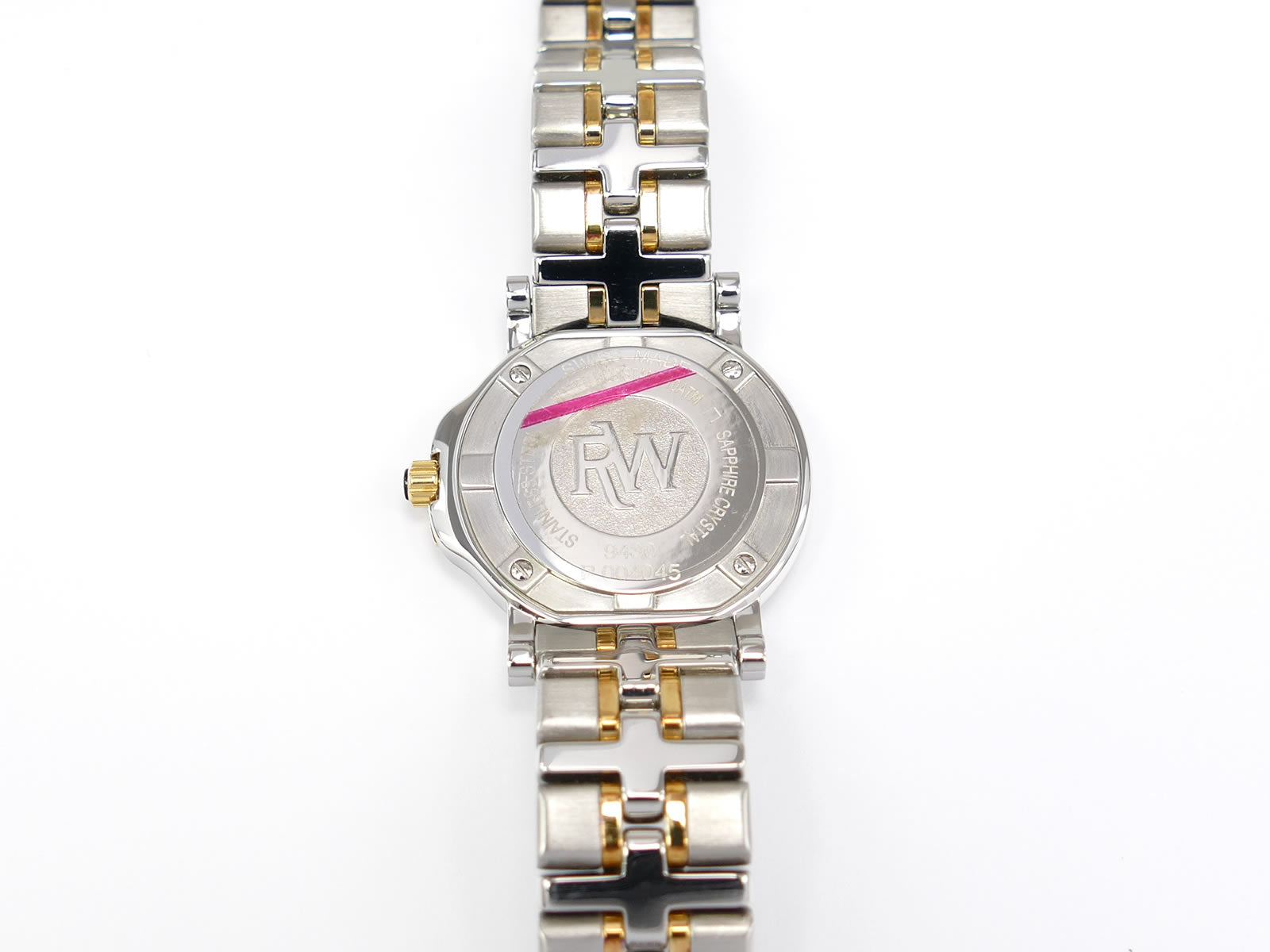 Raymond Weil Parsifal 9430 stainless steel case back