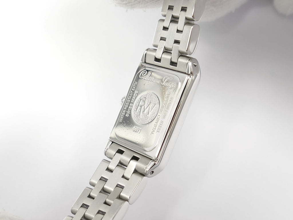 Raymond Weil Tango 5971 stainless steel case back