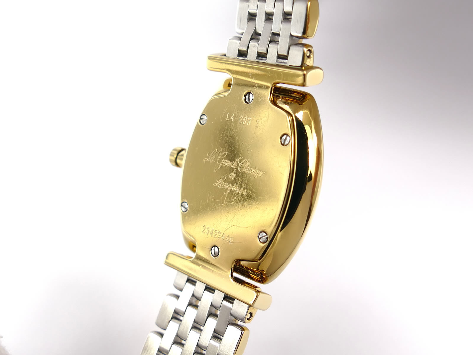 Longines La Grande Classique L4.205.2 Gold PVD case back