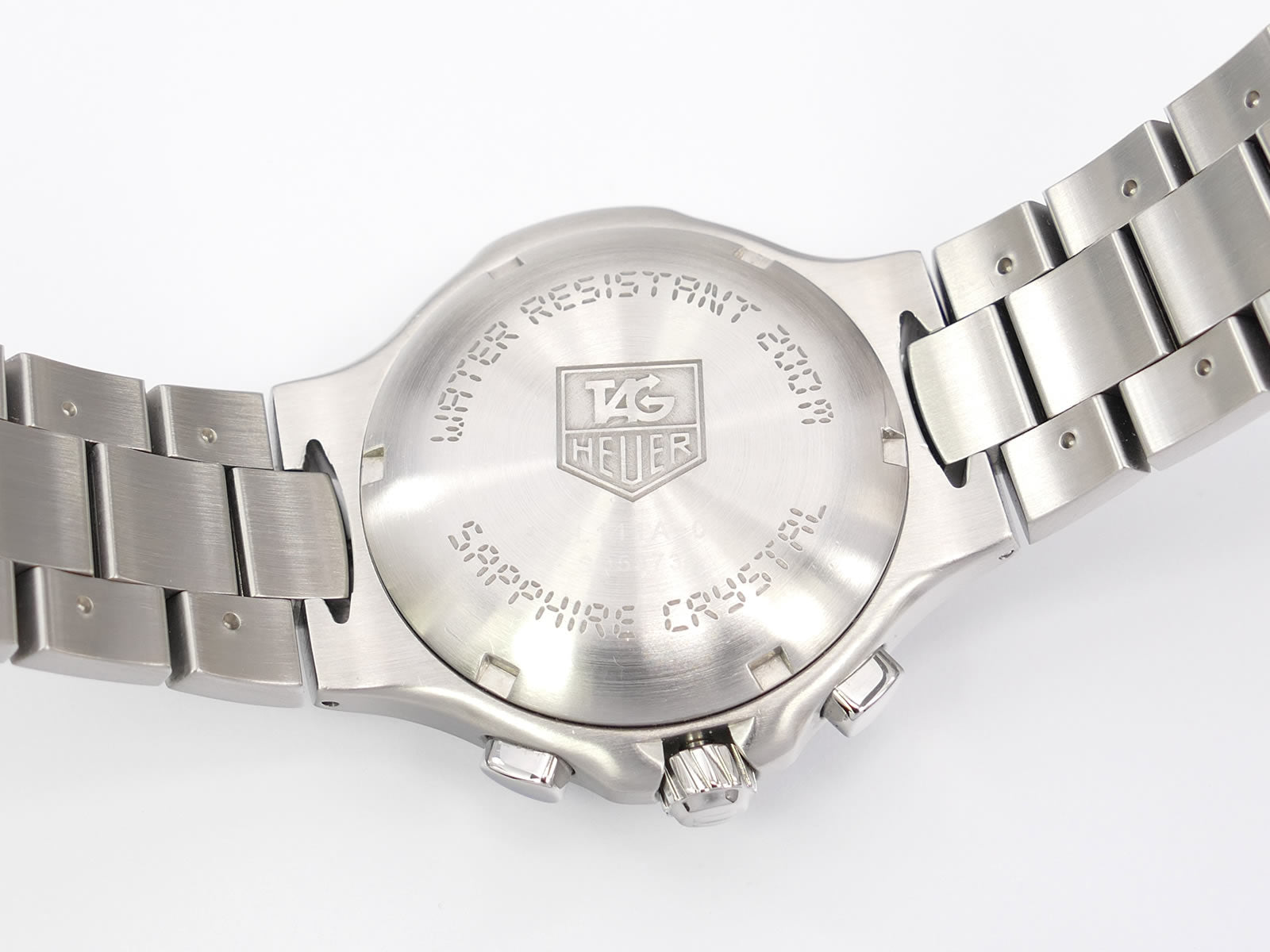 TAG Heuer Kirium F1 CL111A.BA0700 screw down stainless steel case back