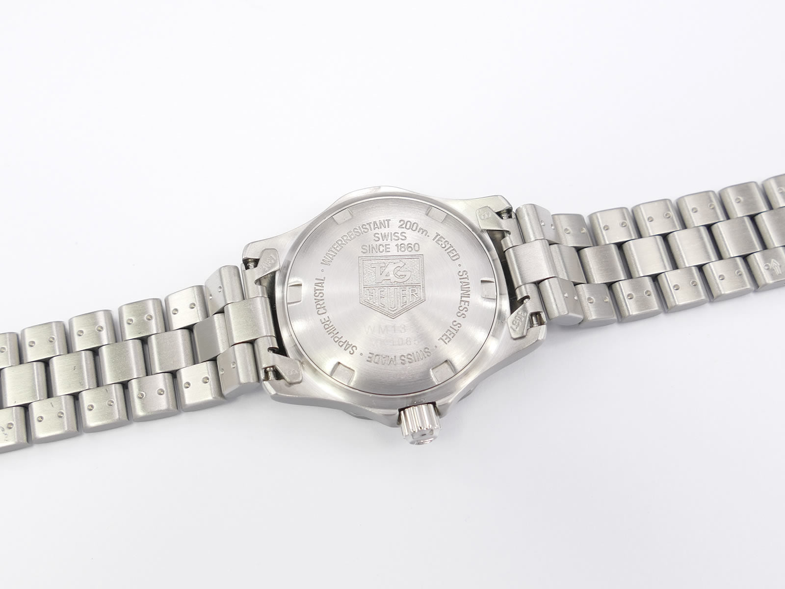 TAG Heuer 2000 Sport WM1312 screw down case back