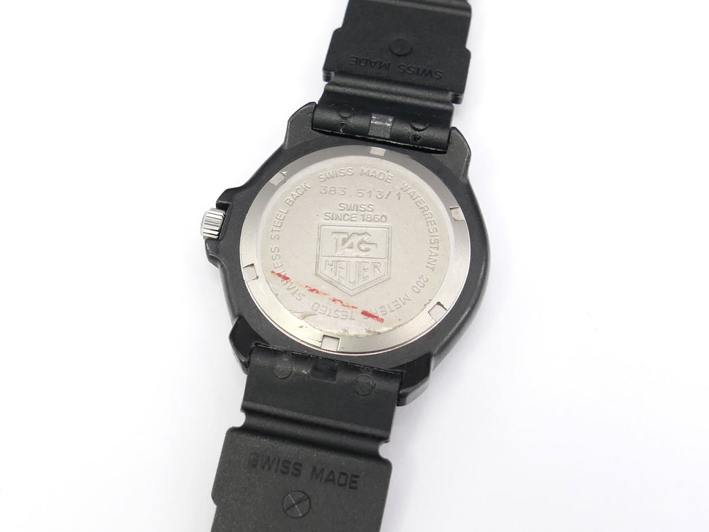 TAG Heuer Formula 1 383.513/1 stainless steel screw down case back