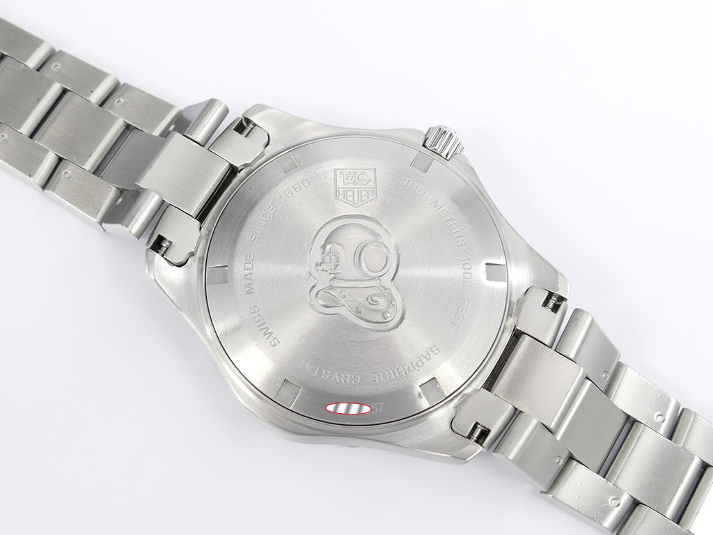 TAG Heuer Aquaracer Blue Dial WAF1113.BA0801 Quartz 39mm Sapphire Crystal Date