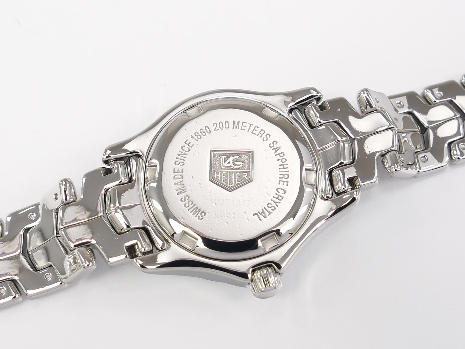 TAG Heuer Link WJF1317 screw down case back