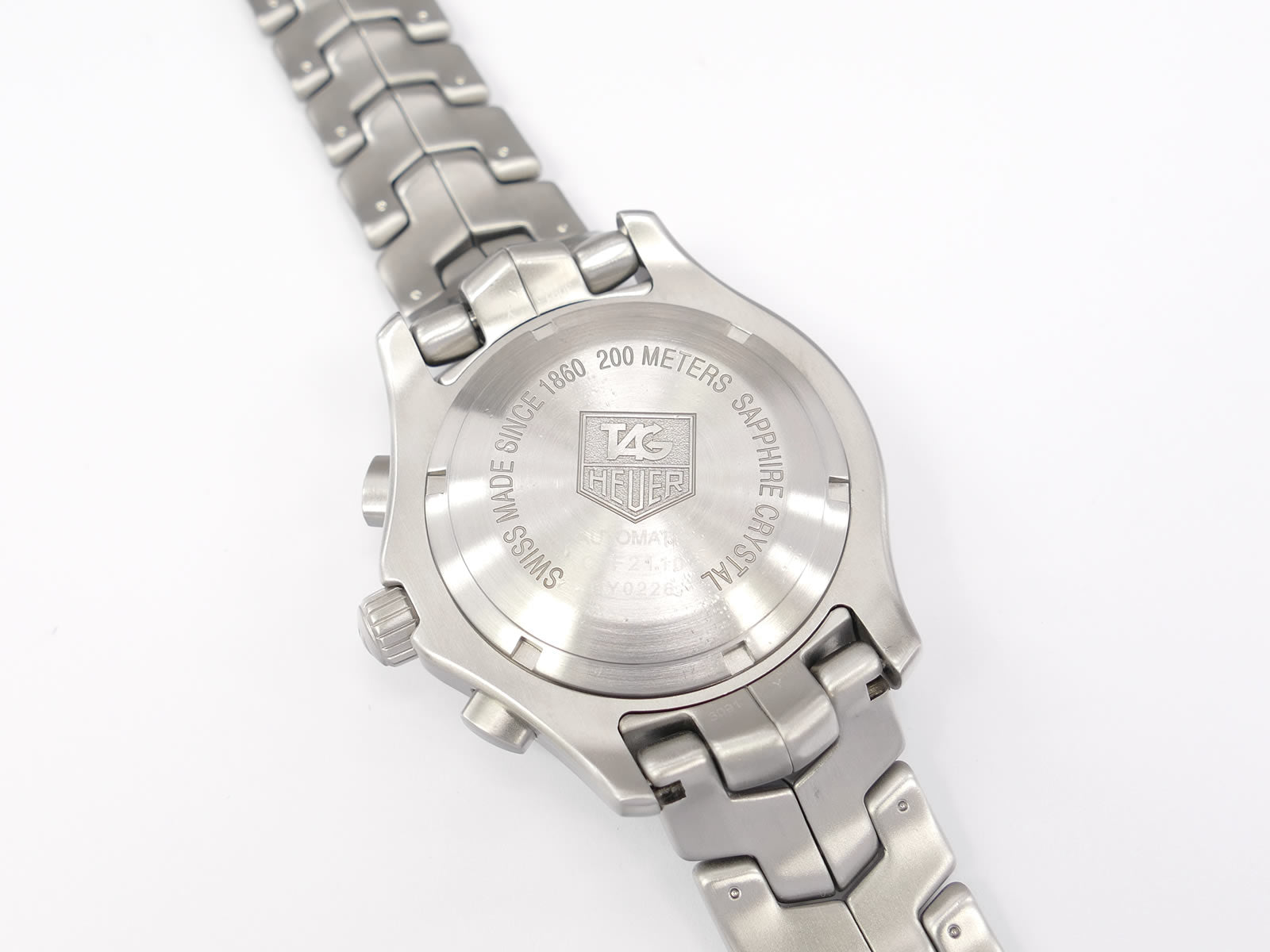 TAG Heuer Link CJF2110.BA0576 stainless steel screw down case back